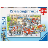 Ravensburger - Héros en action - 2x24 pièces - Puzzles